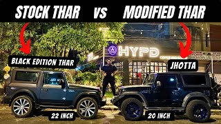 STOCK THAR ne kia MODIFIED THAR ko CHALLENGE😳  DEFENDER ka new EXHAUST AAGYA 😍🔥 [upl. by Noired]