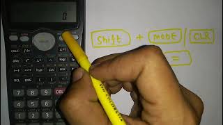 How to RESET Scientific Calculator [upl. by Hayouqes]