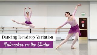 Dancing Dewdrop Variation  Nutcracker in the Studio  Kathryn Morgan [upl. by Ahsinot]