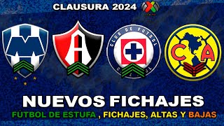 ✅ NUEVOS FICHAJES CONFIRMADOS LIGA MX CL2024  CRUZ AZUL VA POR CÓRDOVA NUEVA BAJA DEL AMÉRICA [upl. by Enyalaj]