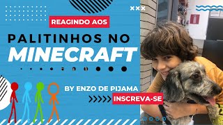 Bonecos de Palitinho invadiram o MINECRAFT Reagindo à animação [upl. by Blum]