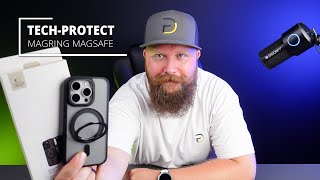 Proste Eleganckie i Mocne Etui z MagSafe i Ukrytą Podstawką  TechProtect MagRing [upl. by Karol473]