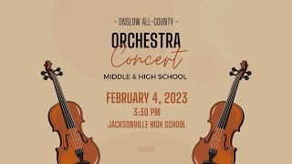 OCS  AllCounty Orchestra  2023 [upl. by Tabber]