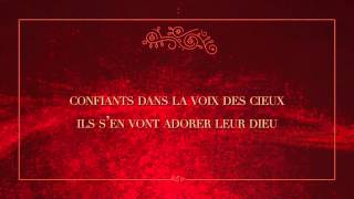 Sainte Nuit Lyric video Sebastian Demrey amp JImmy Lahaie [upl. by Costa]