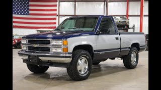 1996 Chevy Silverado 1500 For Sale  Walk Around Video 144K Miles [upl. by Limaj]