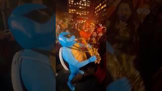 Squirtle Sax at NYC Halloween parade 🥲 [upl. by Olzsal72]