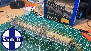 Walthers Tank Car Oil Loading Platform HO Scale review [upl. by Sivie]