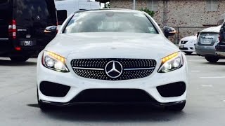 2017 Mercedes Benz C Class C300 Coupe Full Review  Exhaust Start Up Short Drive [upl. by Acyssej968]