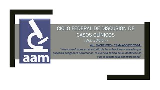 Edición 2024  CICLO FEDERAL DE DISCUSIÓN DE CASOS CLÍNICOS  4to Encuentro 28082024 [upl. by Mayyahk385]