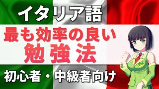 確実に上達するイタリア語勉強法【初心者・中級者】文法会話 [upl. by Ellesor]