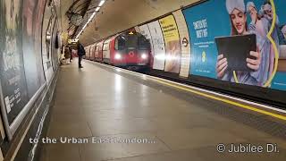 PREVIEW  Jubilee Line 1996TS Drivers Eye View [upl. by Eelaroc]