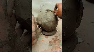 Earth 🌎पृथ्वी Clay Making earth clay shortsvideo [upl. by Halilahk]