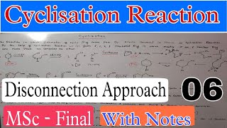 Cyclisation Reaction  disconnection Approach [upl. by Mireielle]