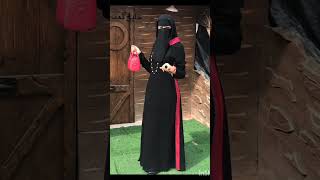 Latest❣️new abaya with niqab design 2024islamic❤videoviralytshortsFashionable Queens👑👑 ❤❤ [upl. by Llerud86]