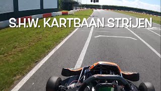 SHW Kartbaan Strijen  1 lap video [upl. by Hsevahb982]