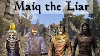 Maiq the Liar Through the Ages Morrowind Oblivion Skyrim amp ESO [upl. by Nilre156]