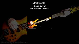 Jailbreak Bass Cover – Thin Lizzy ThinLizzy basicallybassguitar jailbreak [upl. by Olympe]