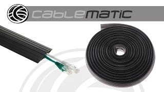 Pasacables de suelo para protección de cables eléctricos distribuido por CABLEMATIC ® [upl. by Yvon]