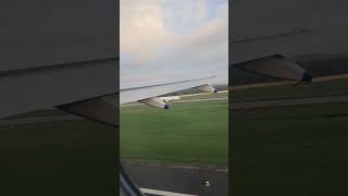 Flight take off trendingshorts aeroplanetakeoff viralvideo [upl. by Kcinemod]