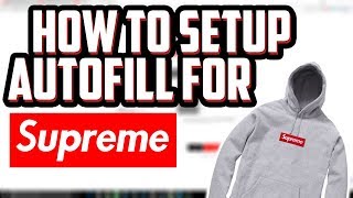 HOW TO SETUP SUPREME AUTOFILL [upl. by Eeliah]