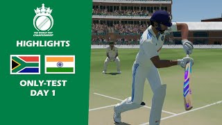 South Africa v India  OnlyTest Day 1 2024  DP World Wanderers Johannesburg  Gaming Series [upl. by Namya]