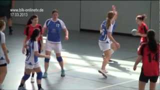 20130317 Frauenhandball BJugend SG GroßgrimmaWeißenfels vs Frankleben Burgenlandkreis [upl. by Ahsiuqram405]