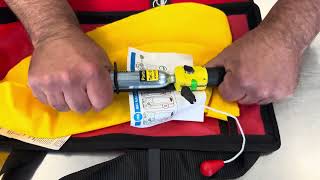 Automatic lifejacket repacking instructions for Bluewave Lifejackets  UK 2024 [upl. by Hilaria661]