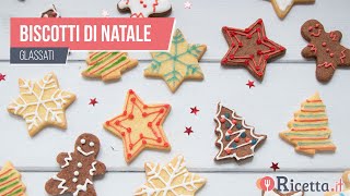 BISCOTTI DI NATALE  Ricettait [upl. by Esilahc959]