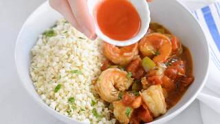 Whole30 Shrimp Étouffée  The Defined Dish [upl. by Hainahpez]