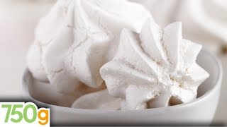 Recette Meringues françaises  750g [upl. by Lebisor]