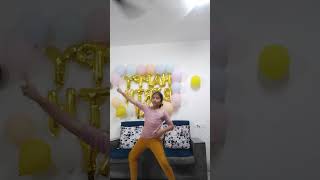 Easy dance step on chaleya 🙂💃 please like share and subscribe my channel 😆 [upl. by Asp251]