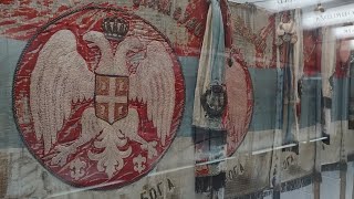 Inside Belgrade Military War Museum Kalemegdan Park Beograd Serbia [upl. by Abagail192]