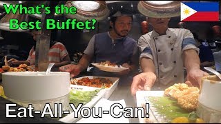 Finding the Best EatAllYouCan BUFFET in Manila Philippines [upl. by Esor762]