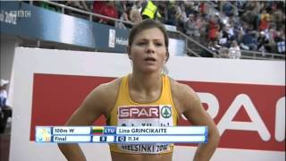 women 100m final [upl. by Htebazil]