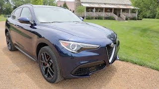 2018 Alfa Romeo Stelvio first drive [upl. by Epillihp]