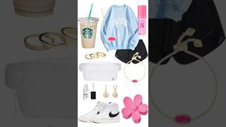 preppy outfits for school fashion outfit preppy aesthetic trend trending shortsfeed shorts [upl. by Aicelav]