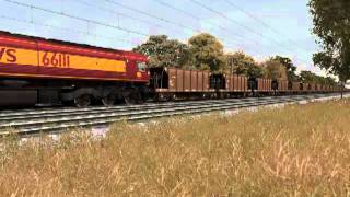 Virtual RailCam VRC West Coast Mainline WCML Euxton Lanchashire [upl. by Kermit]