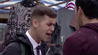 Eastenders Shakil asks Bex to Prom 18th July 2017 [upl. by Airdnna610]