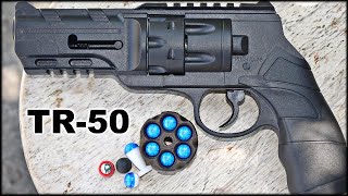 TR50 50 Caliber C02 Revolver For Self Defense [upl. by Sillert]