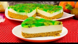 Cheesecake cu kiwi  un desert rafinat care va înfrumuseța orice masă [upl. by Corey]