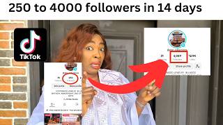 How to run TIK TOK ADS to get Followers with less than 18 in 14 days [upl. by Eecram880]