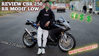 REVIEW MODIFIKASI LOW BUDGET CBR 250 RR SEGINI AJA UDAH GANTENG [upl. by Ralph567]