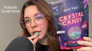 ASMR •Probando Crystal Candy 🍬• [upl. by Acimak71]