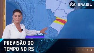 Rio Grande do Sul receberá chuva no fim de semana  SBT Brasil 080524 [upl. by Nnylylloh617]