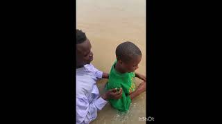 Baptism went wrong with the prophet of God viralvideo funny nigerianpastor love trendingshorts [upl. by Eniledam]