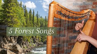 Learn these woodland songs on the harp Celtic Harp [upl. by Myk]