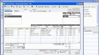 Intuit QuickBooks Enterprise Solutions 120 Demo Part 2 of 4 [upl. by Hseham]