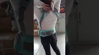 AIEBAO Ergonomic Baby Carrier Infant Kid Baby Hipseat Sling [upl. by Ayle]