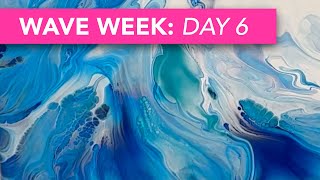 Olgas New Pouring Recipe 🌊 Wave Week Day 6 [upl. by Aicirtan]