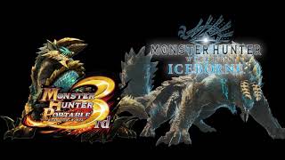 MHP3ampMHWI Zinogre Theme combined [upl. by Eldnik]